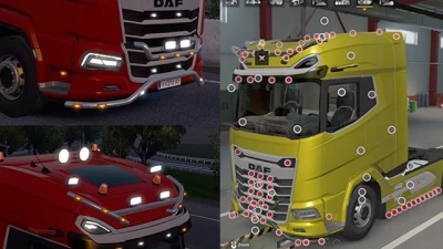 DAF 2021 Accessory Addon Slots v1.0 1.49