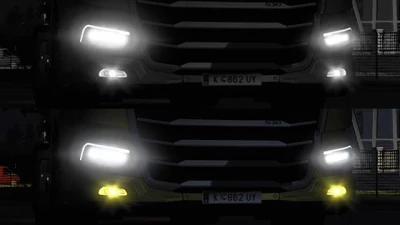 DAF 2021 Front Bumper Fog Lights v1.0 1.49