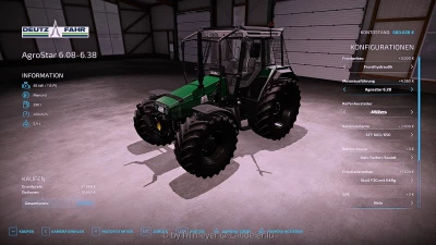 Deutz AgroStar 6x8 (6.08 - 6.38 spezial) v1.3.0.0