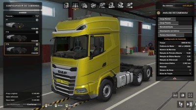 ENGINE DAF 2021 660 HP v1.0 1.43 1.49