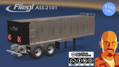 FLIEGL ASS2101 AGRAR TRAILER ETS2 1.49.x