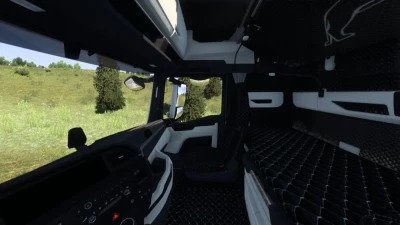 MAN 2020 Black Diamond Pattern Interior v1.0