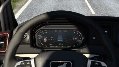 MAN TGX 2020 Improved Dashboard v1.6