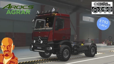 MERCEDES BENZ AROCS AGRAR ETS2 1.49.X