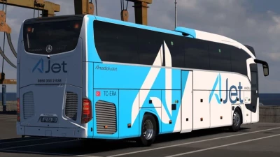 Mercedes-Benz New Travego 16 SHD – AJet Skin 1.49