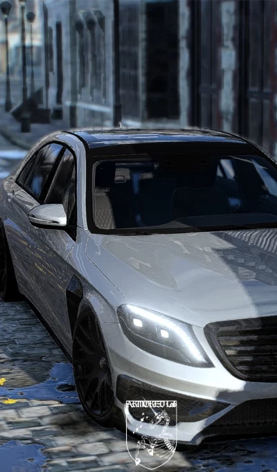 Mercedes Benz S-Class W222 MODDED By ARMORED LAB v1.0