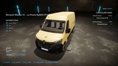 Renault Master IV La Poste v1.0.0.0