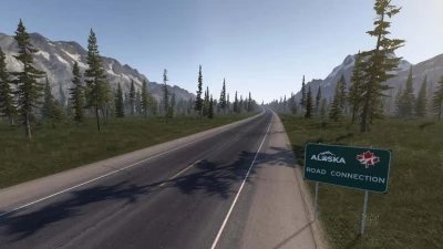 Road Connection Between Promods Canada and Alaska - North To The Future v0.18.0 1.49