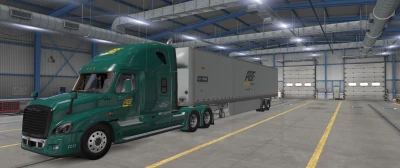 Ruda Cascadia And Scs Trailer Skin ABF 1.49