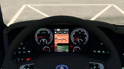 Scania R 2009 & Streamline Improved Dashboard v1.2 1.49