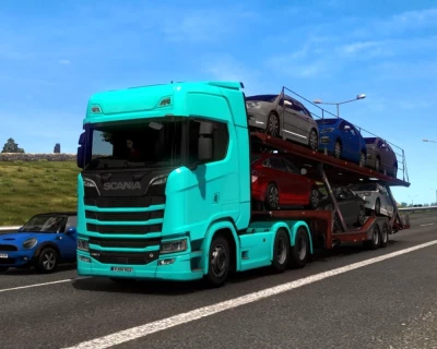 Scania S High Roof Truck Traffic 1.49