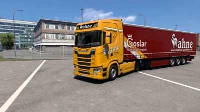 Scania Spedition Hahne Combo Skin v1.0