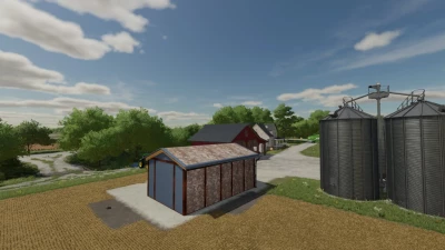 Small Workshop Garage And Gas Station For Your Farm v1.0.0.0