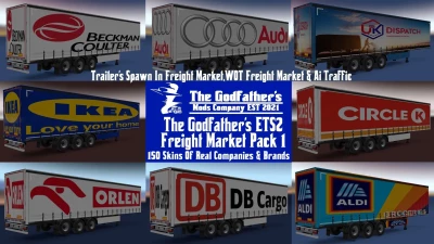 The Godfather's ETS2 Freight Market Pack 1 v1.4