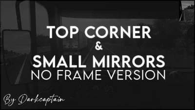 Top Corner & Small Mirrors -NO FRAME VERSION- 1.49