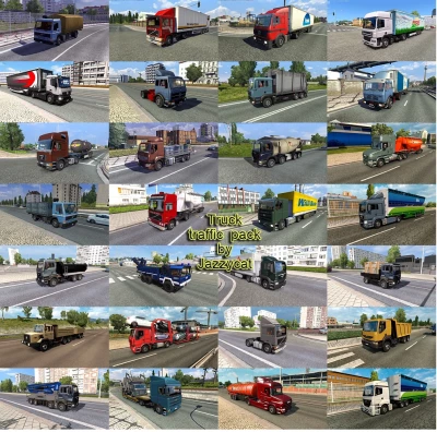 Truck Traffic Pack by Jazzycat v9.1.4