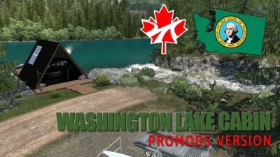 Washington Lake cabin (A-Frame) - Promods version v1.1.3 1.49