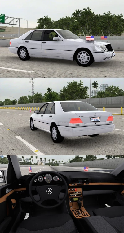 [ATS] Mercedes-Benz W140 S-Class S600 v1.0 - 1.46