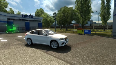 BMW X6 + WheelPack + Trailer v1.46