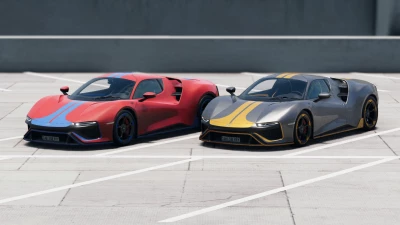 Civetta Scintilla GTB Exhaust And Livery v1.1