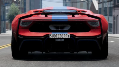 Civetta Scintilla GTB Exhaust And Livery v1.1