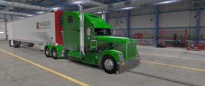 Freightliner xl jon-ruda and 53 trailer Skin 1.46