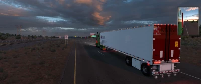 Freightliner xl jon-ruda and 53 trailer Skin 1.46