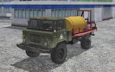 GAZ 66 OPRYSKIWACZ v1.0