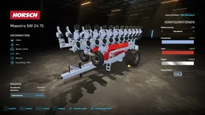 Horsch Maestro SW 24.75 v1.0.0.0