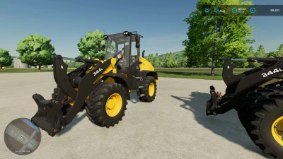 John Deere 344L With Strobes v1.0.0.0