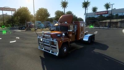 Mack R Series with the mod addon FIXED V2.0 1.46