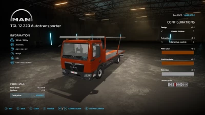 MAN TGL 12.220  Autotransporter v1.0.0.0