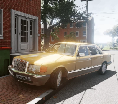 Mercedes-Benz W126 (+BRABUS) v1.0