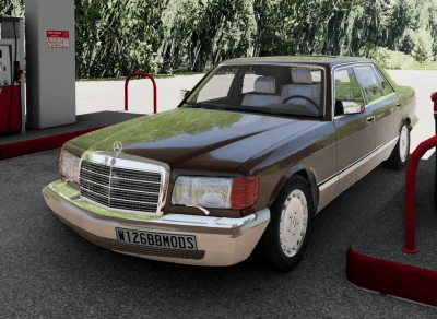 Mercedes-Benz W126 (+BRABUS) v1.0