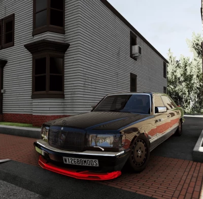 Mercedes-Benz W126 (+BRABUS) v1.0