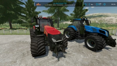 New Holland T8, T9 and Magnum AFS tractors v1.0.0.0