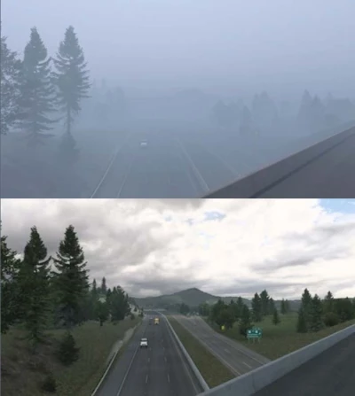 Overcast Addon for SCS Weather [ETS2] v1.1