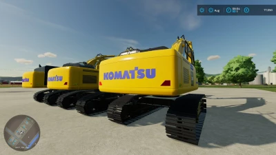 Komatsu 11 Large Excavators v1.0.0.0