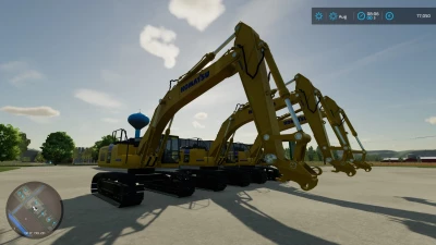 Komatsu 11 Large Excavators v1.0.0.0