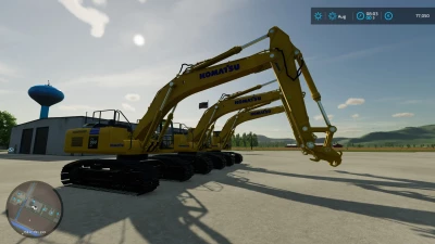 Komatsu 11 Large Excavators v1.0.0.0