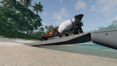 Ramp for Flat Top Barge v0.1