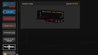 SAMRO NYYLCON OPENTOP TRAILER FIXED 1.46.x