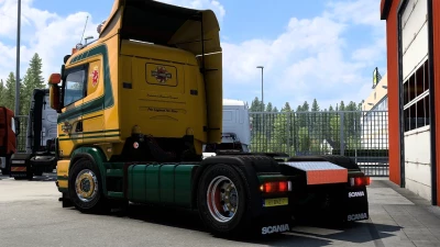 Scania RJL R4 GJ Wibbelink Skin 1.46