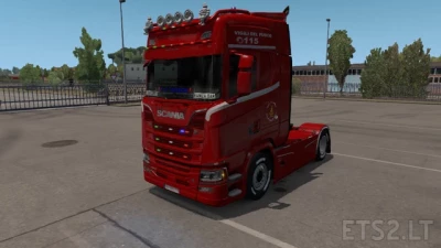 Skin Vigili del fuoco for Scania S 1.46