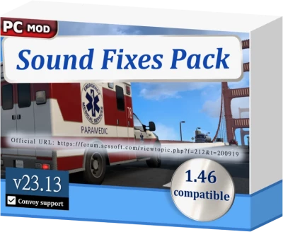 ETS2 Sound Fixes Pack v23.13