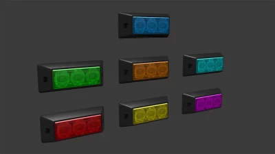 Strobe LED Lights Pack v1.0