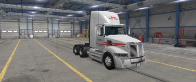 Western star 5700EX day cab and 54-inch cab skin Ryder 1.46