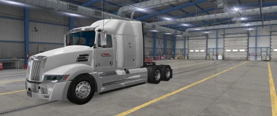 Western star 5700EX day cab and 54-inch cab skin Ryder 1.46