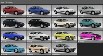 BMW E36 Compact (1990–2000) v1.3