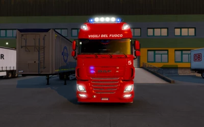 Daf Euro 6 Skin Vigili Del Fuoco 1.46